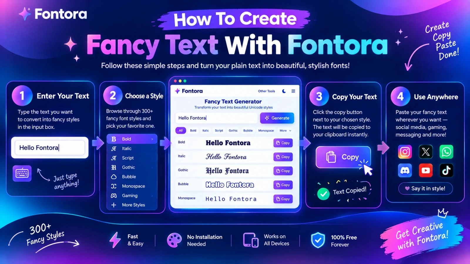 how-to-create-fancy-text-with-fontora