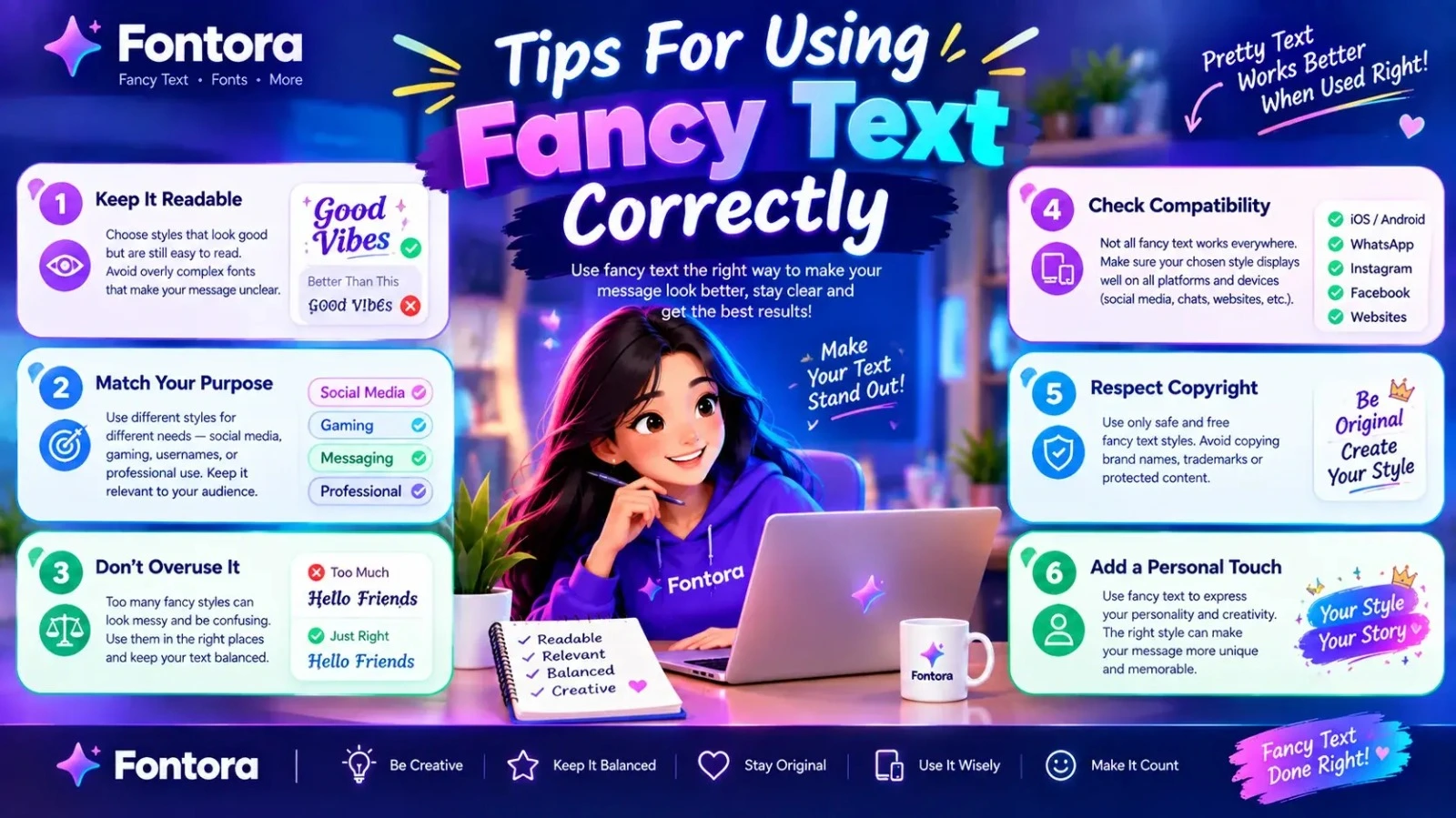 tips-for-using-fancy-text-correctly-fontora